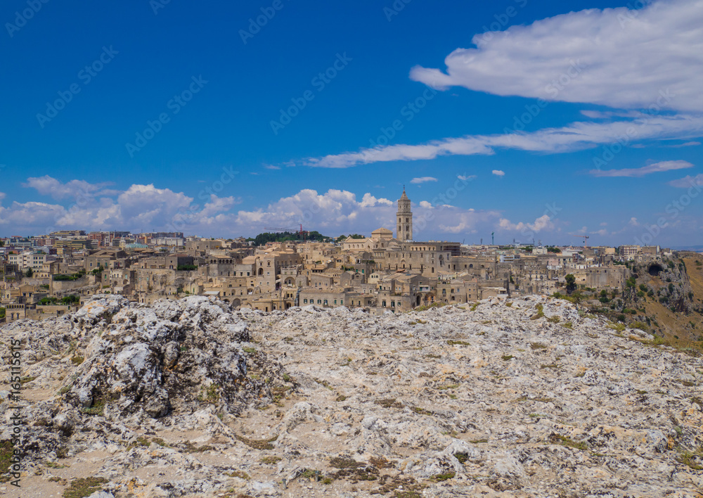 Matera (Basilicata) - The historic center of the wonderful stone city of southern Italy, a tourist attraction for the famous Matera (Basilicata) - The historic center of the wonderful stone city of southern Italy, a tourist attraction for the famous