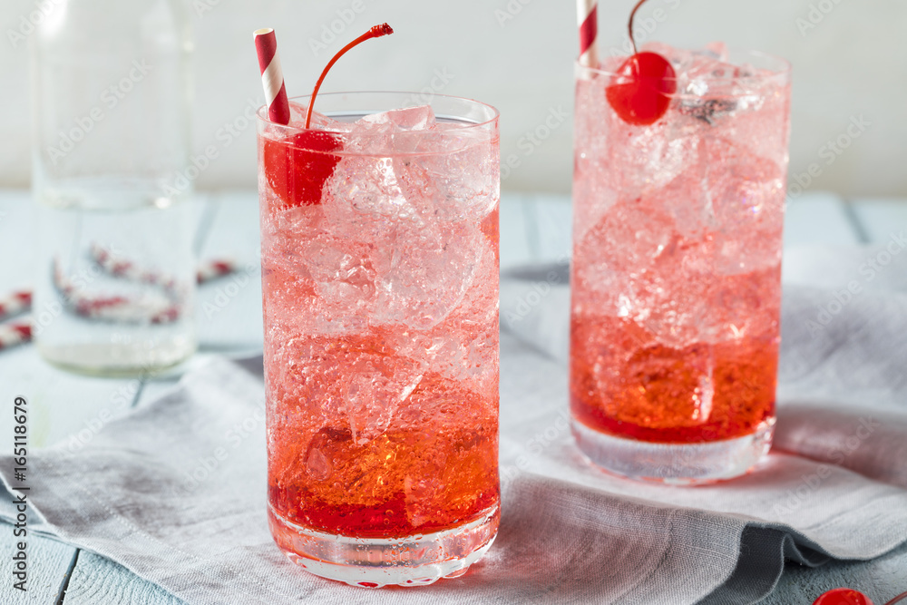 Sweet Refreshing Cherry Cocktail Mocktail Sweet Refreshing Cherry Cocktail Mocktail