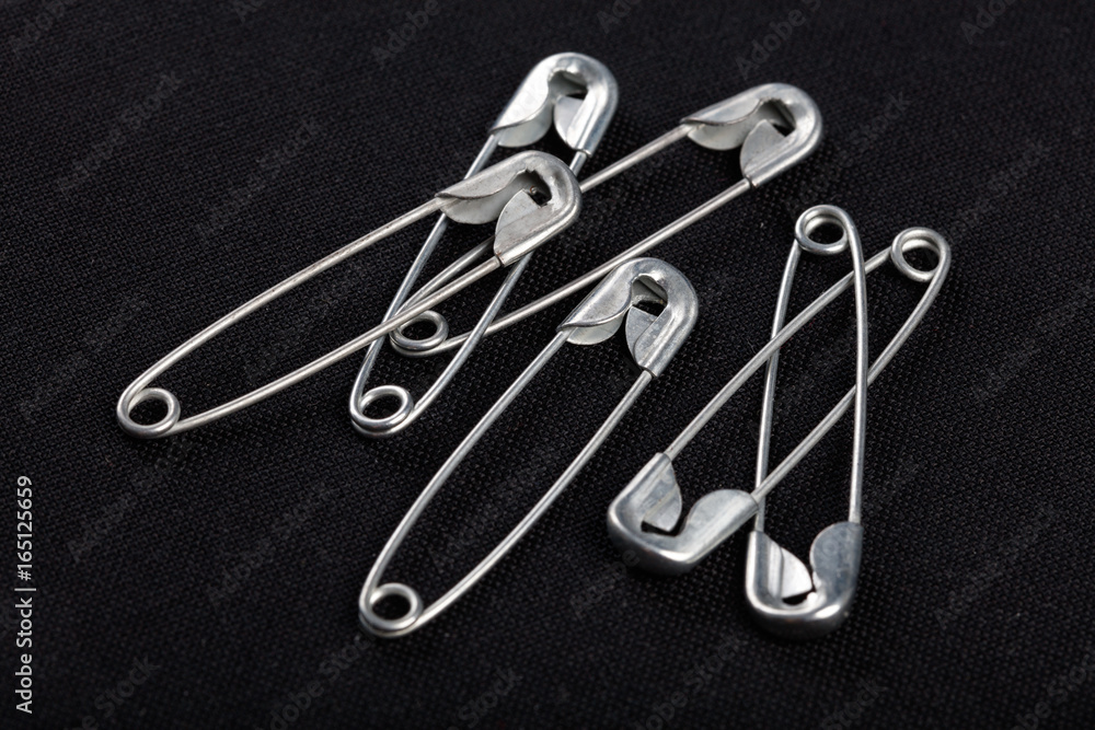 silver safety pin silver safety pin