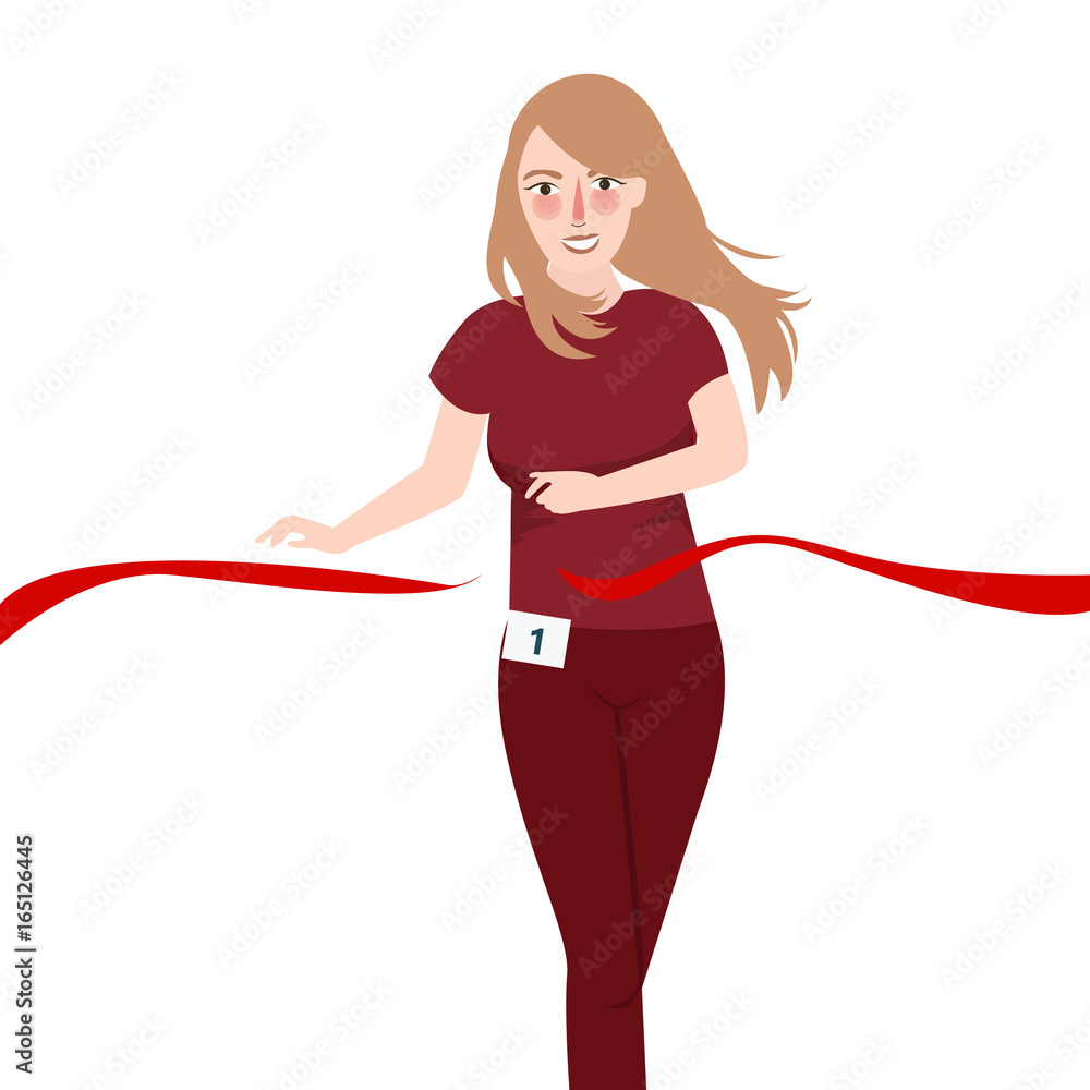 running girl win race pass red ribbon running girl win race pass red ribbon