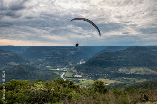 Paragliding at Ninho das Aguias (Eagle's Nest) - Nova Petropolis, Rio Grande do Sul, Brazil
