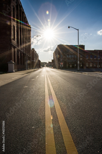 Old town buildings in Tennessee