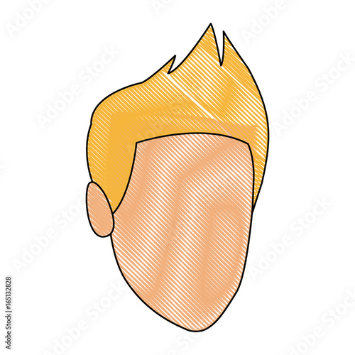 young man avatar character people design