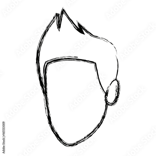 young man avatar character people design