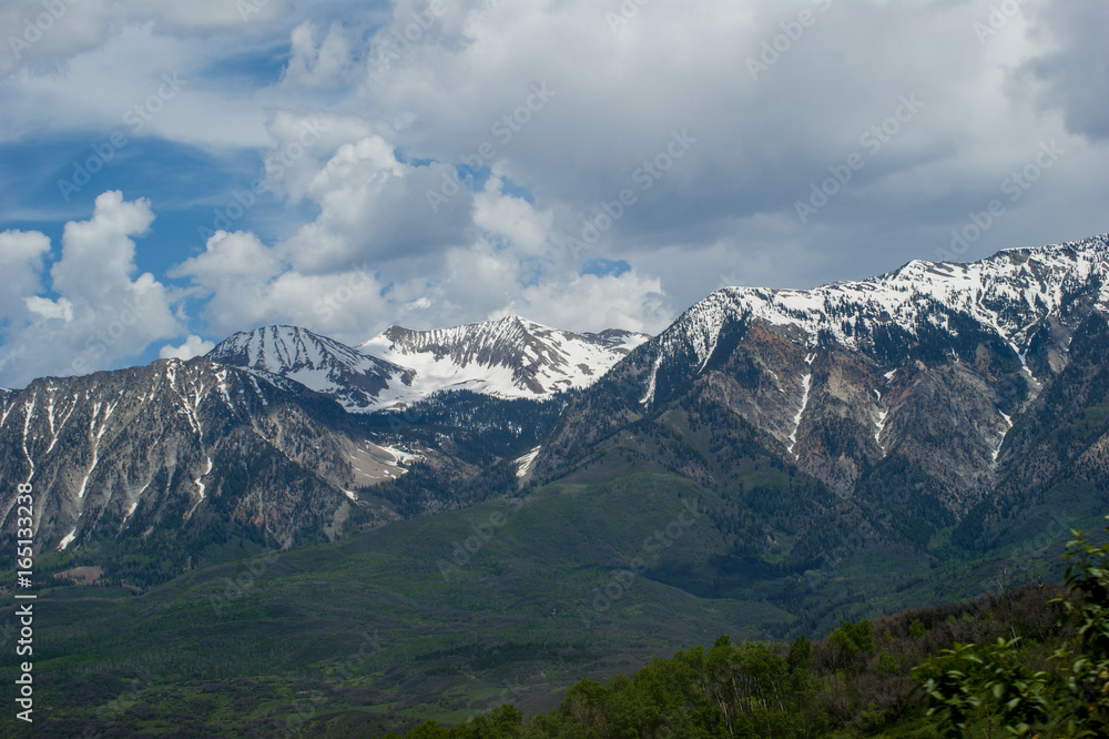 Rocky Mountains near Aspen, CO