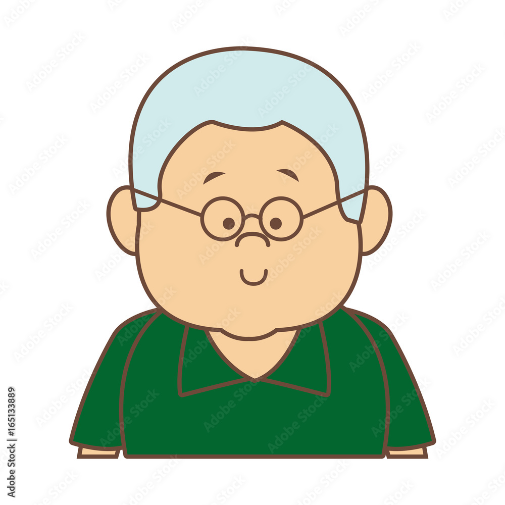 portrait man cartoon people avatar image