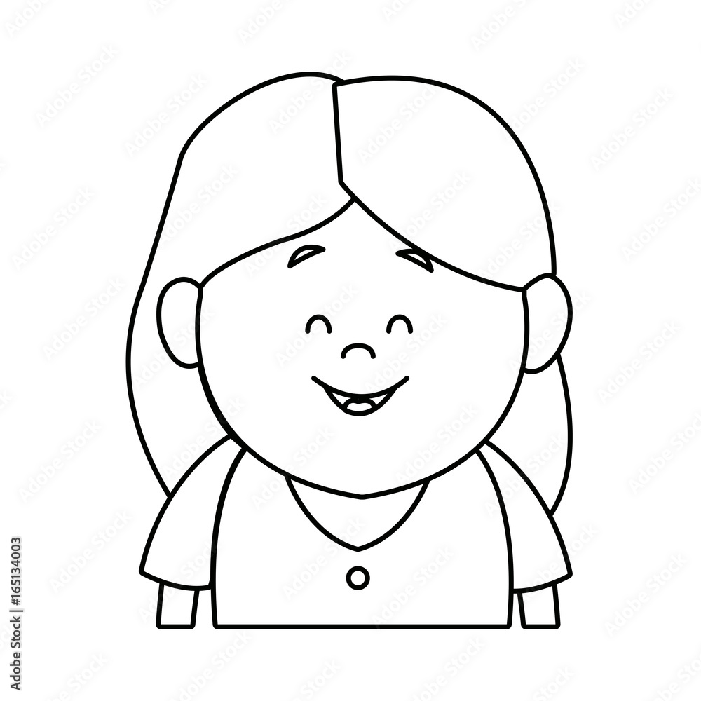 portrait woman cartoon people female avatar portrait woman cartoon people female avatar