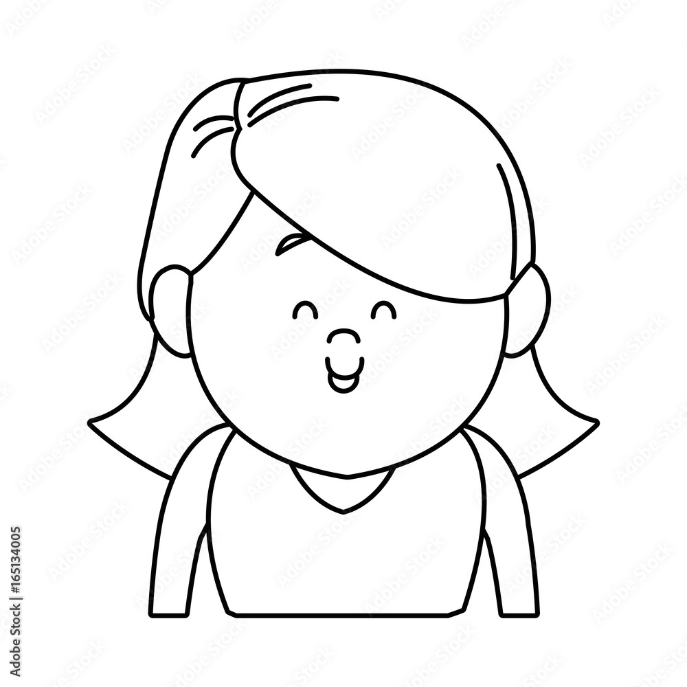 portrait woman cartoon people female avatar portrait woman cartoon people female avatar