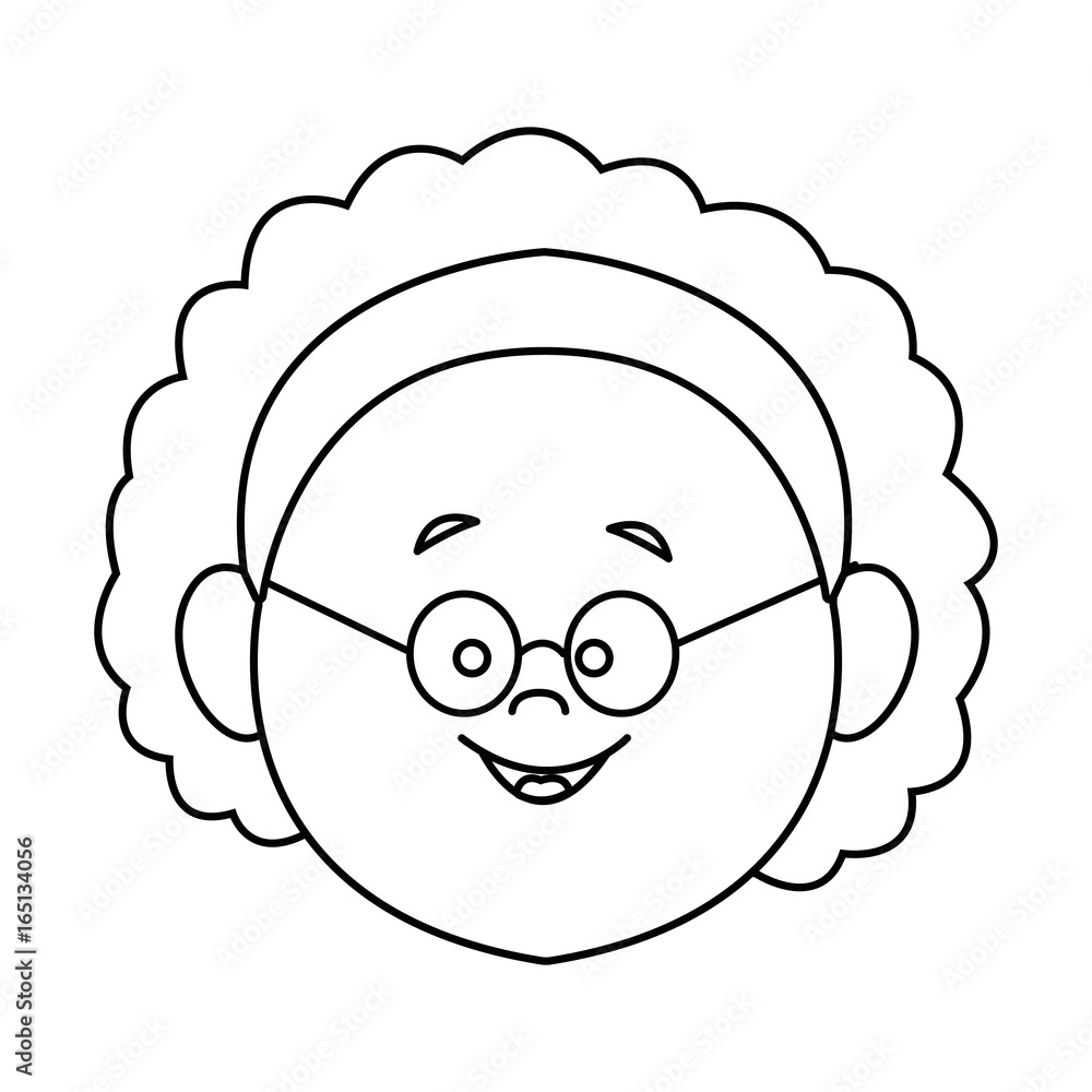woman young expression avatar face woman young expression avatar face