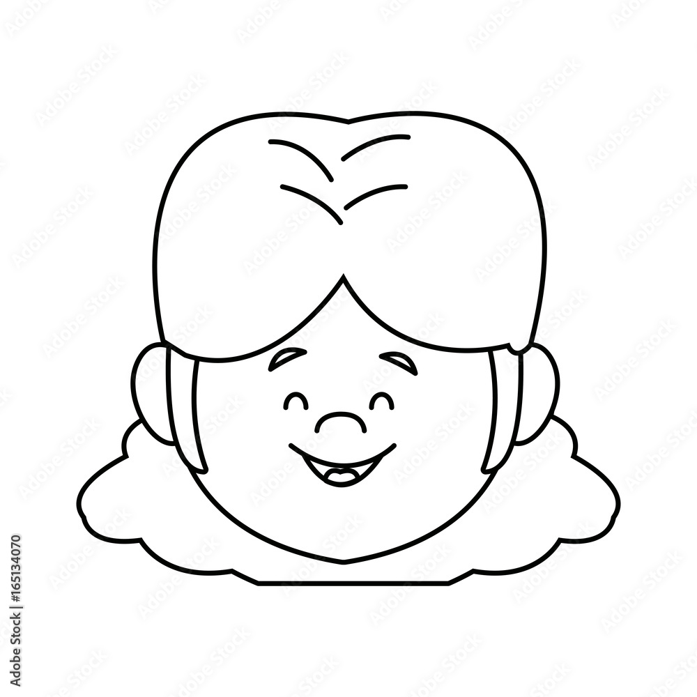 woman young expression avatar face woman young expression avatar face