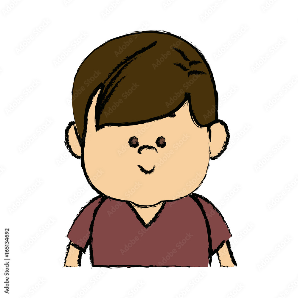 little boy child young people character