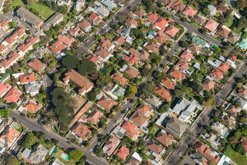 Cape Town (suburb) aerial view