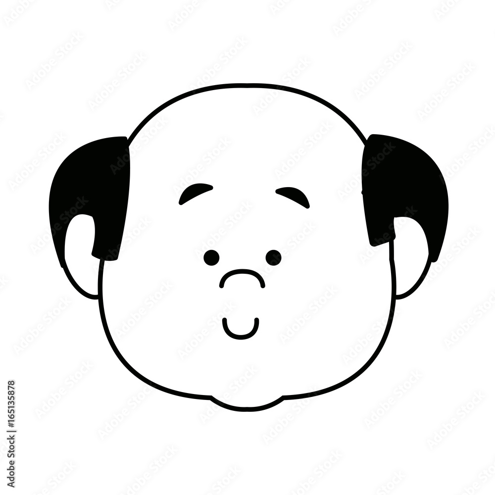 cartoon face man person avatar male profile cartoon face man person avatar male profile