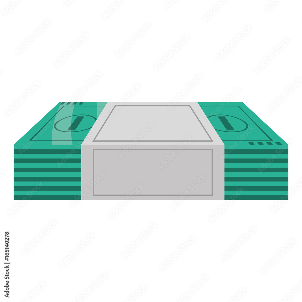 Money billets isolated