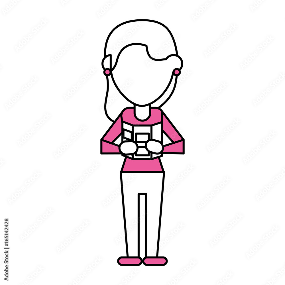 woman avatar icon image