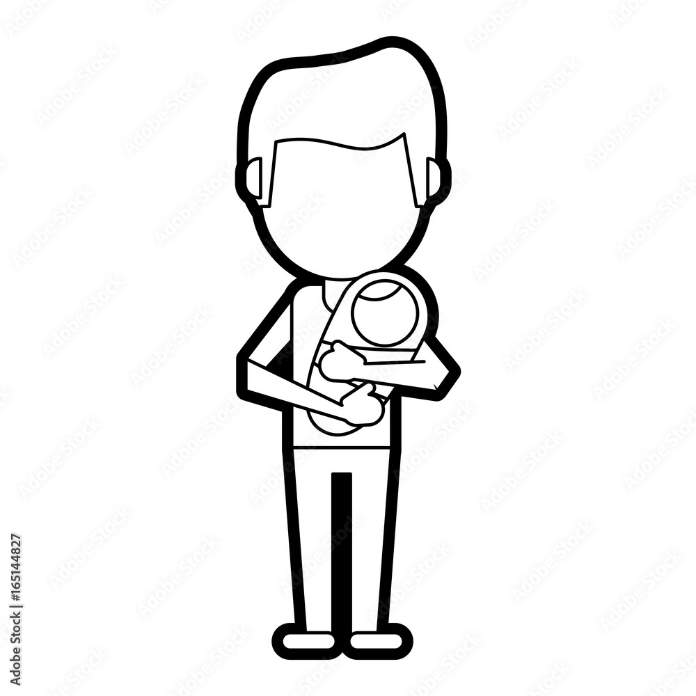baby vector illustration