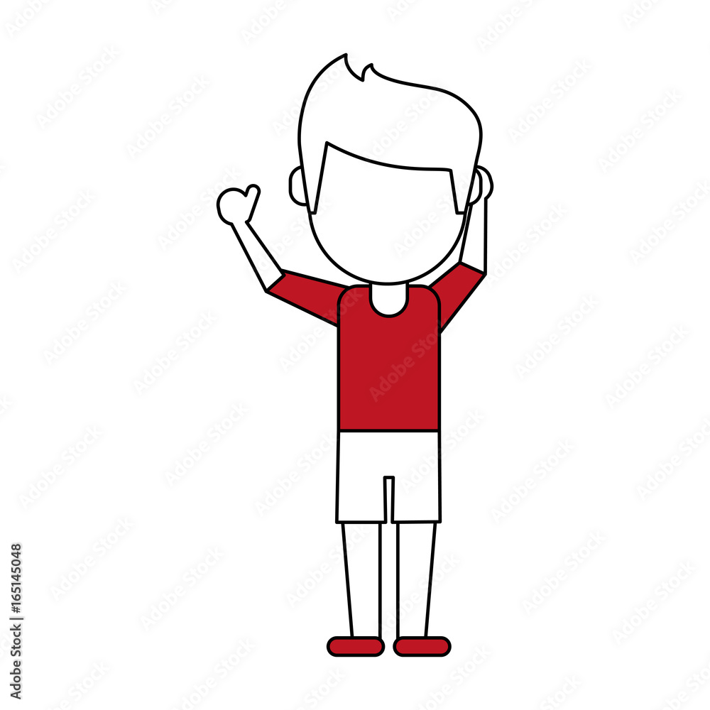 Fototapeta premium man vector illustration