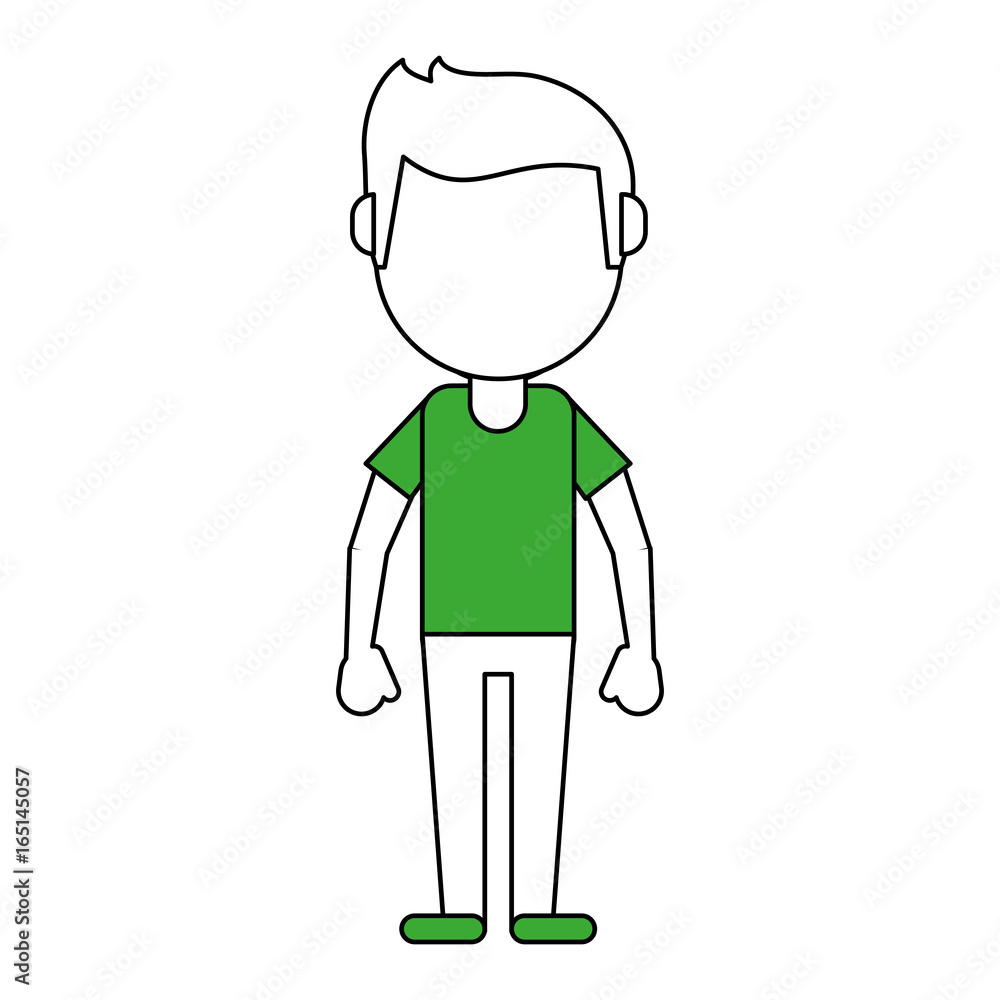 man vector illustration