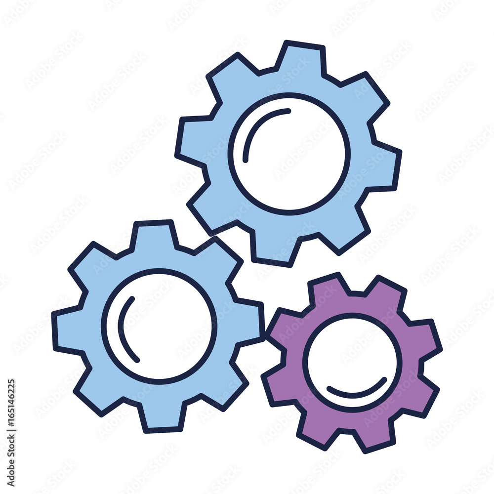 gears machinery isolated icon vector illustration design gears machinery isolated icon vector illustration design