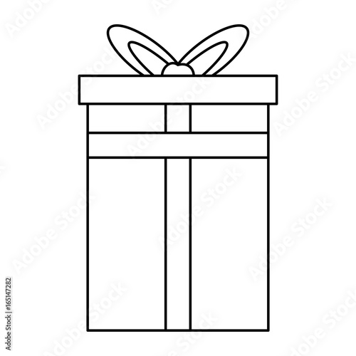 Gift box symbol photo