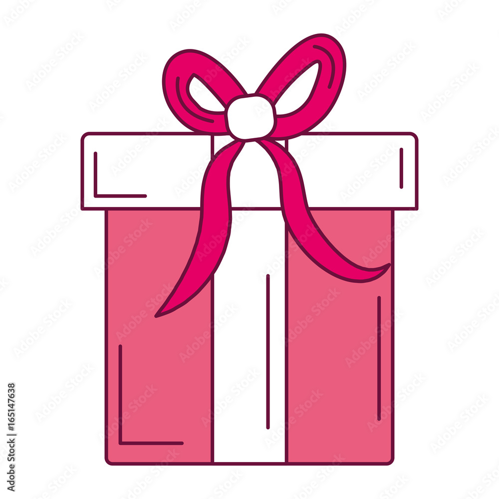 gift box present icon vector illustration design gift box present icon vector illustration design
