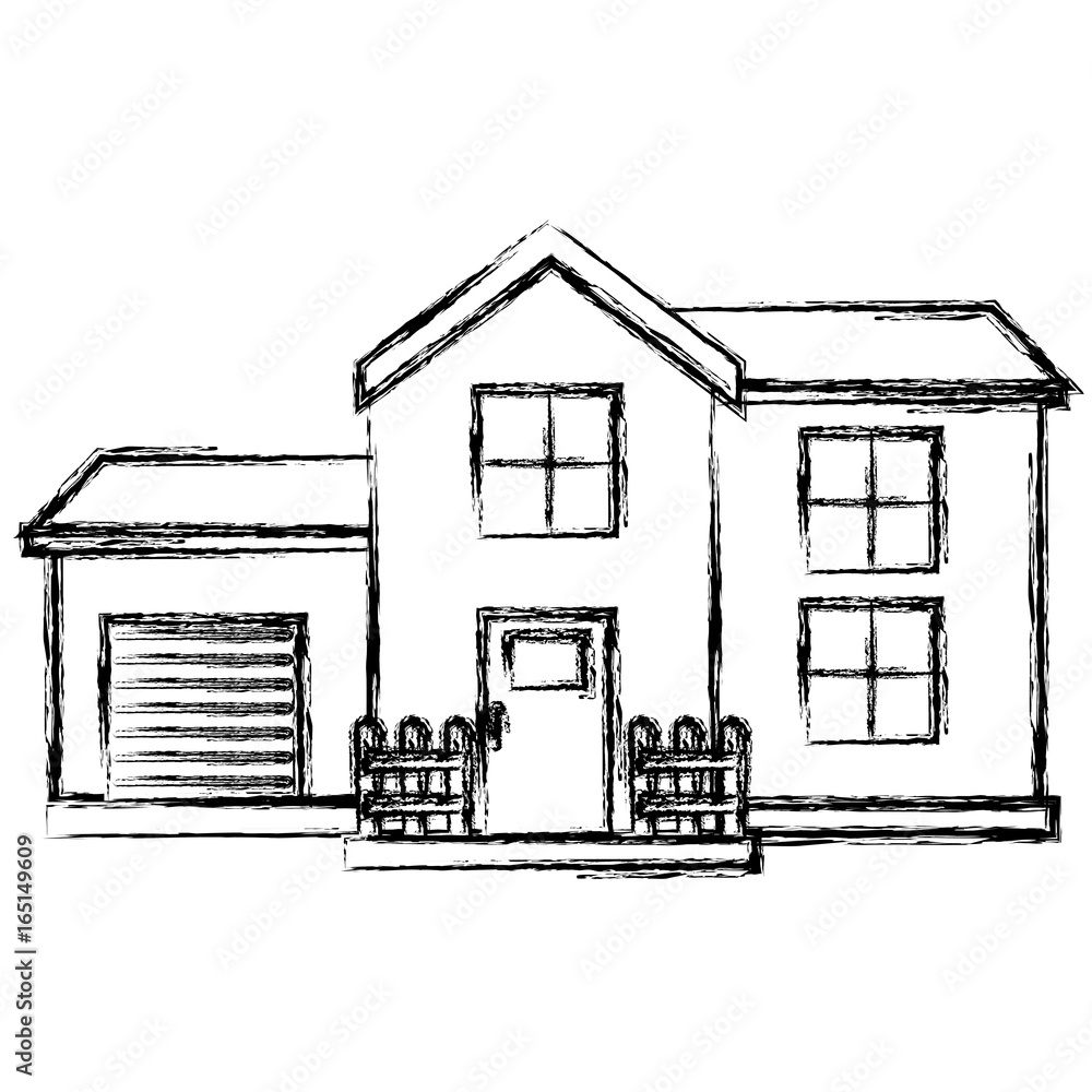exterior house isolated icon vector illustration design exterior house isolated icon vector illustration design
