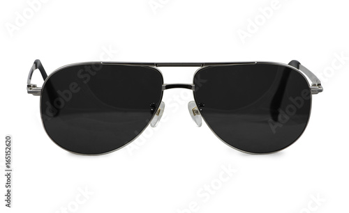 sunglasses on white background / glasses