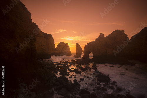 PORTUGAL ALGARVE LAGOS PONTA DA PIEDADE