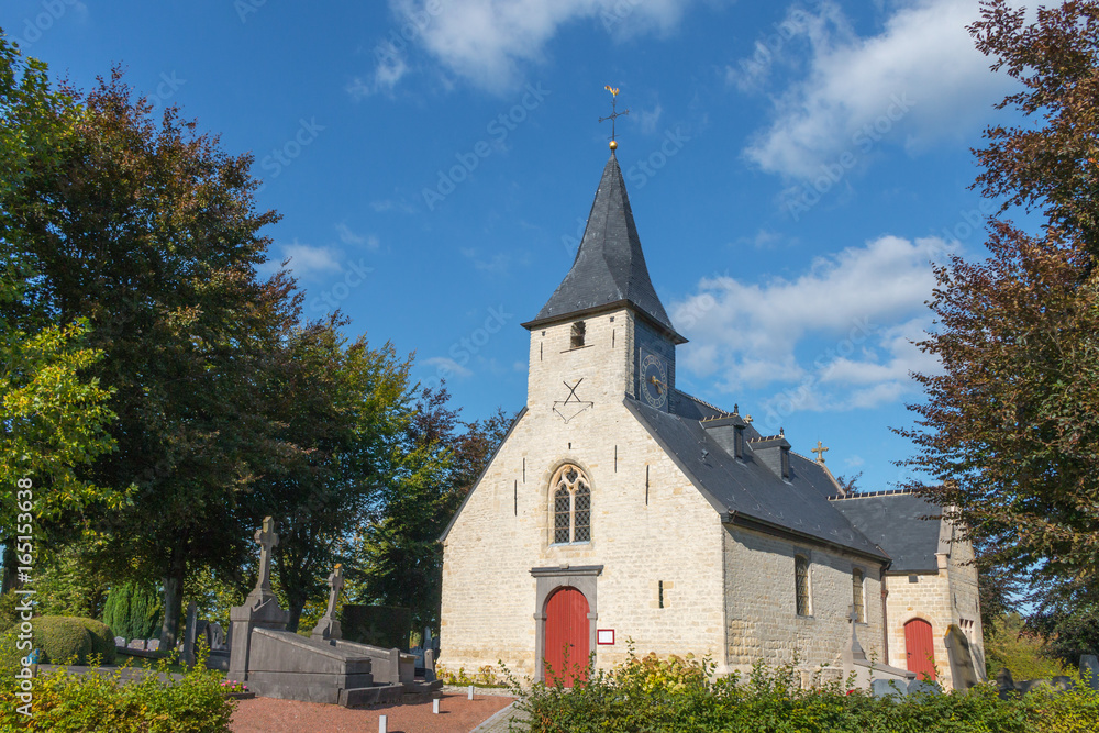 old chapel on a beautiful day near Asse flanders belgium old chapel on a beautiful day near Asse flanders belgium