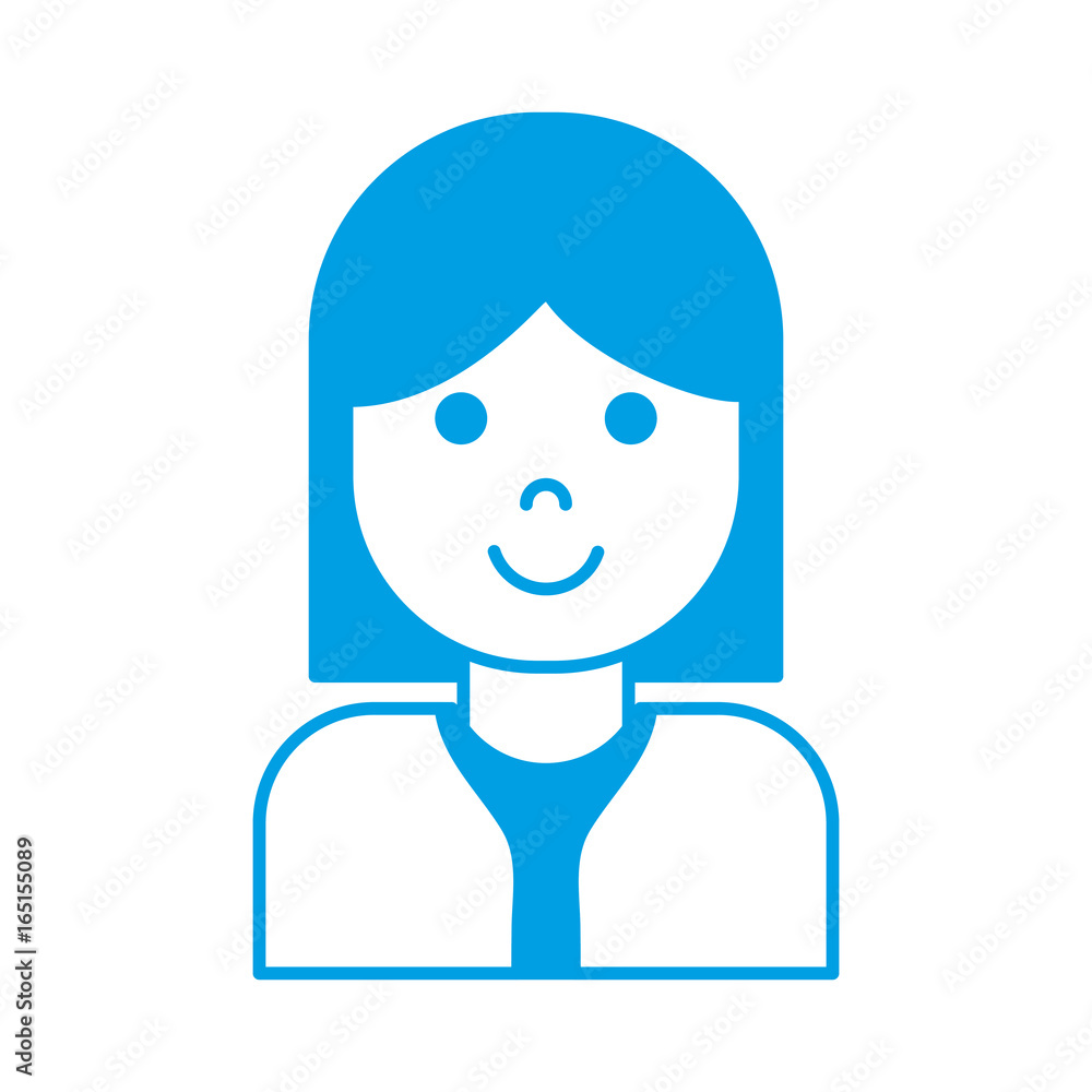 cartoon woman icon cartoon woman icon