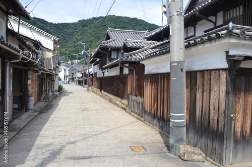 Old House At Alley In Tomonoura Japan 2016