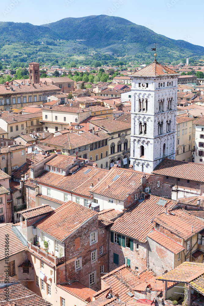 Lucca, veduta dall'alto