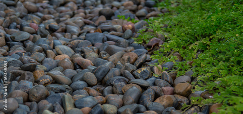 Black stone texture and Background