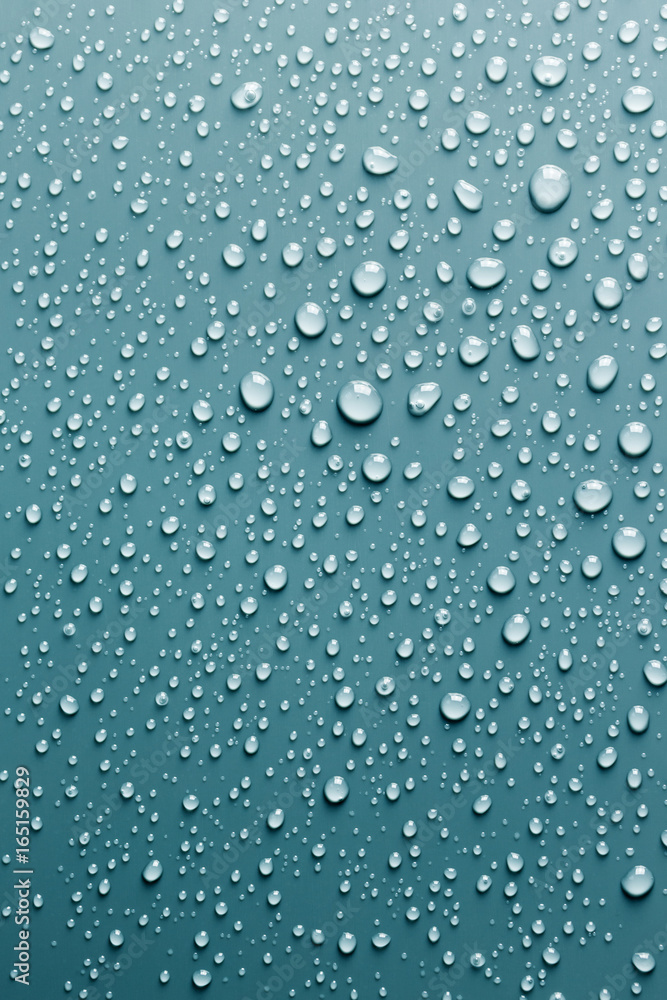 Rain drops on smooth surface Rain drops on smooth surface