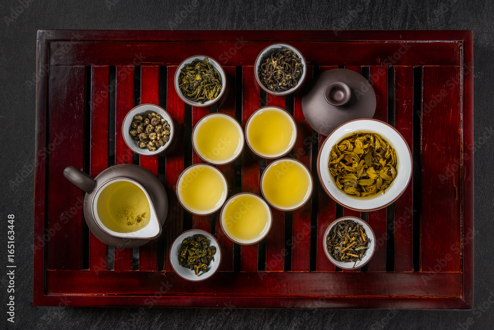 中国茶セット　Chinese tea with history