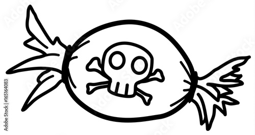 Death Candy Stencil
