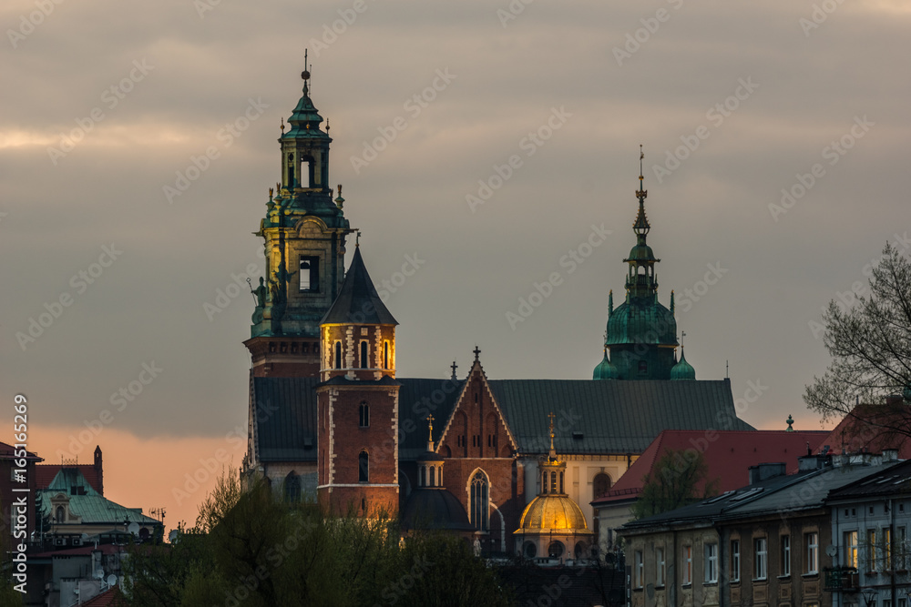 Fototapeta premium Wawel Royal Castle in Cracow, Poland