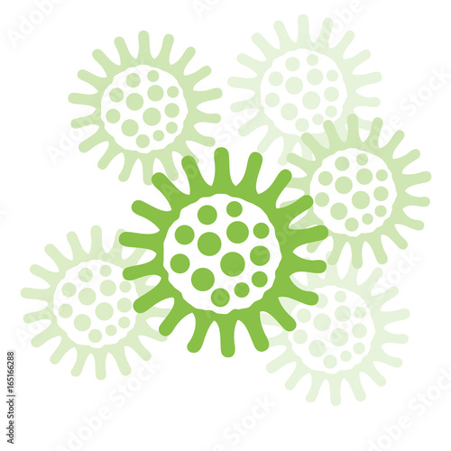 bacteria vector illustration
