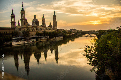 Quadro su tela Catedral-basílica de Nuestra Señora del Pilar de Zaragoza