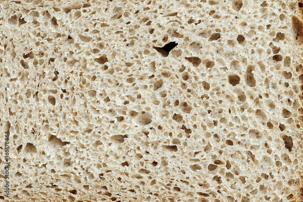 Texture of white bread