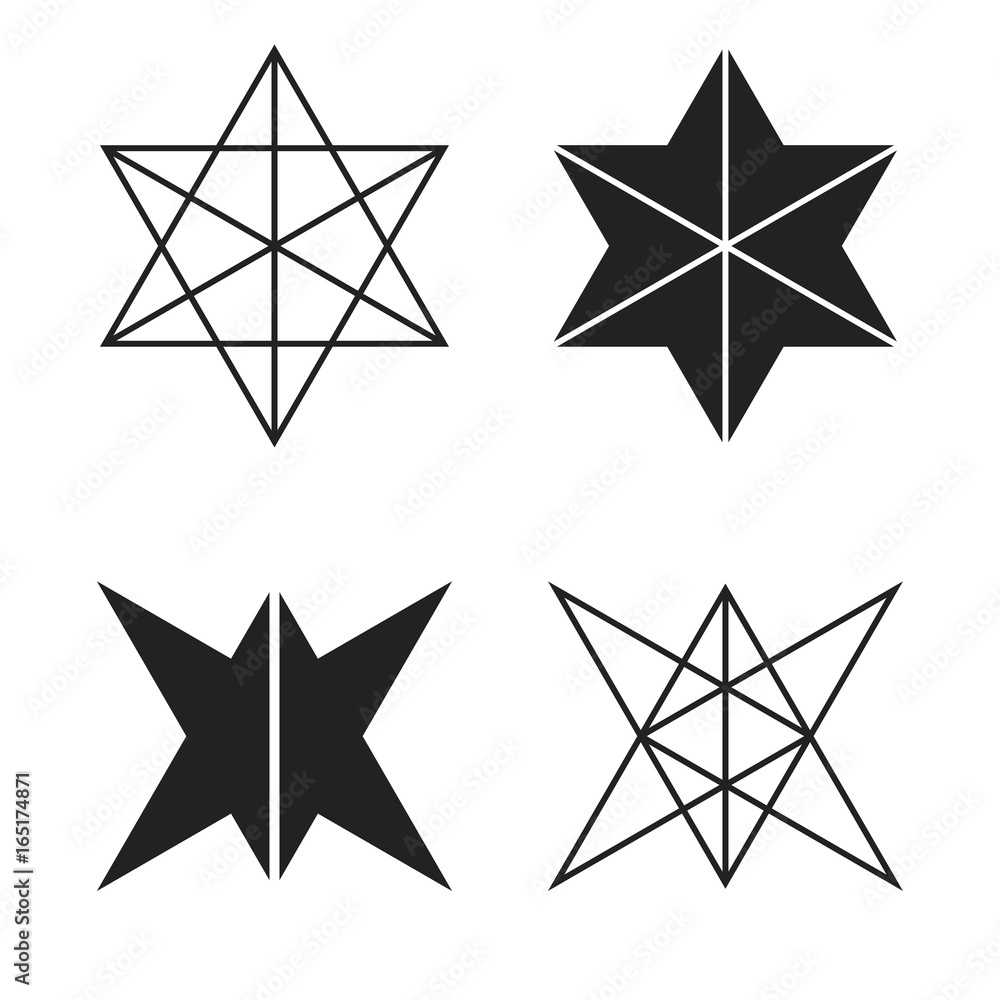 Vector illustration hexagons. Stock vector Vector illustration hexagons. Stock vector