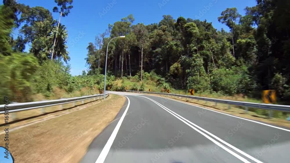 Timelapse Abstract of a Rural Motorcycle Ride in Langkawi Malaysia Timelapse Abstract of a Rural Motorcycle Ride in Langkawi Malaysia