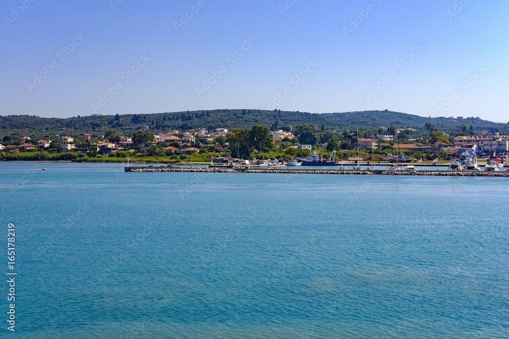 Obraz premium Port of Zakynthos (Zante), Greek