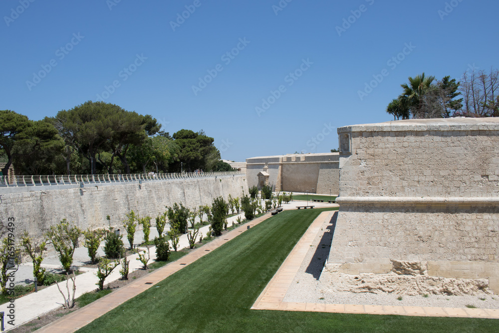 Malta - Mdina - Stadtmauer
