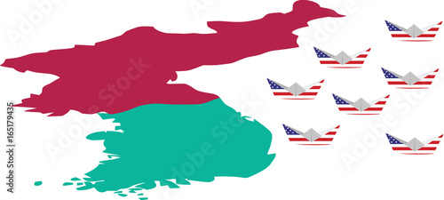 assedio americano alla corea del nord