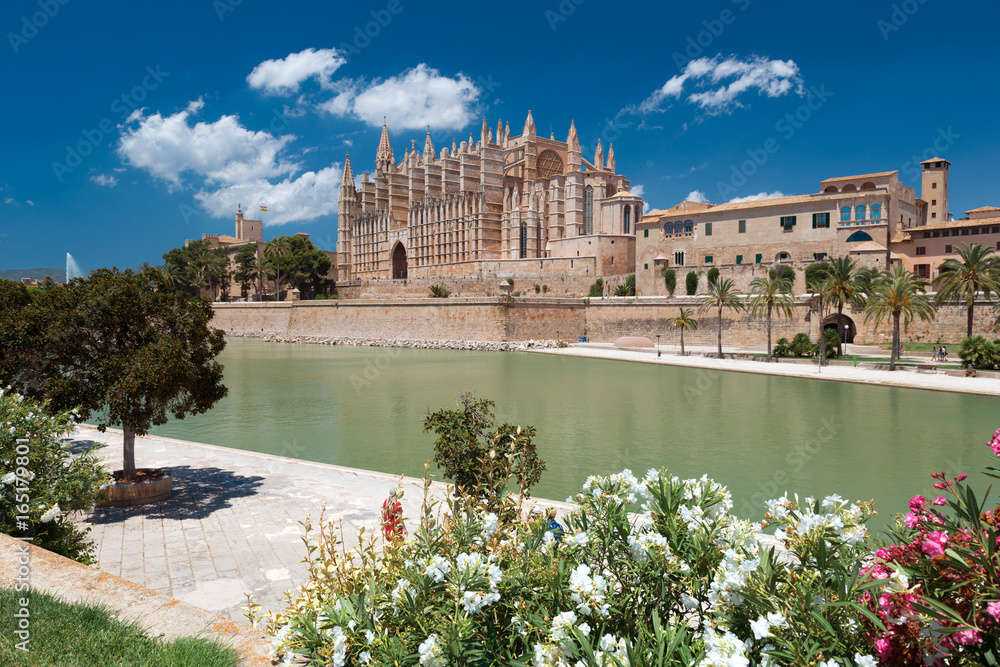 Fototapeta premium Palma de Mallorca - Kathedrale La Seu - 5813