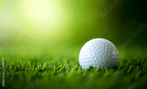 golf ball on fairway