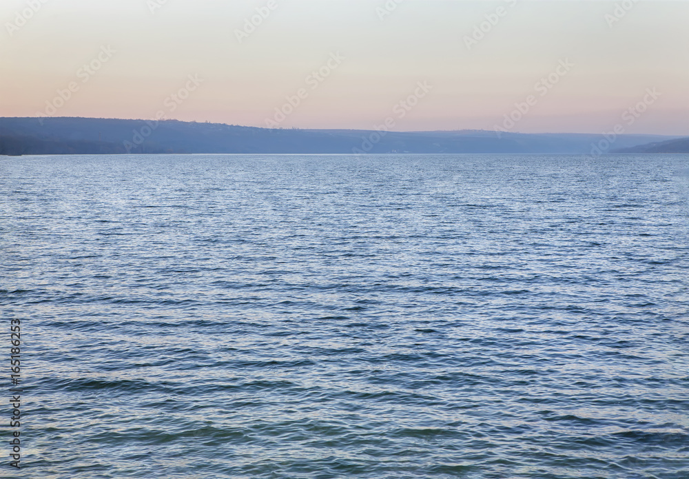 blue water surface