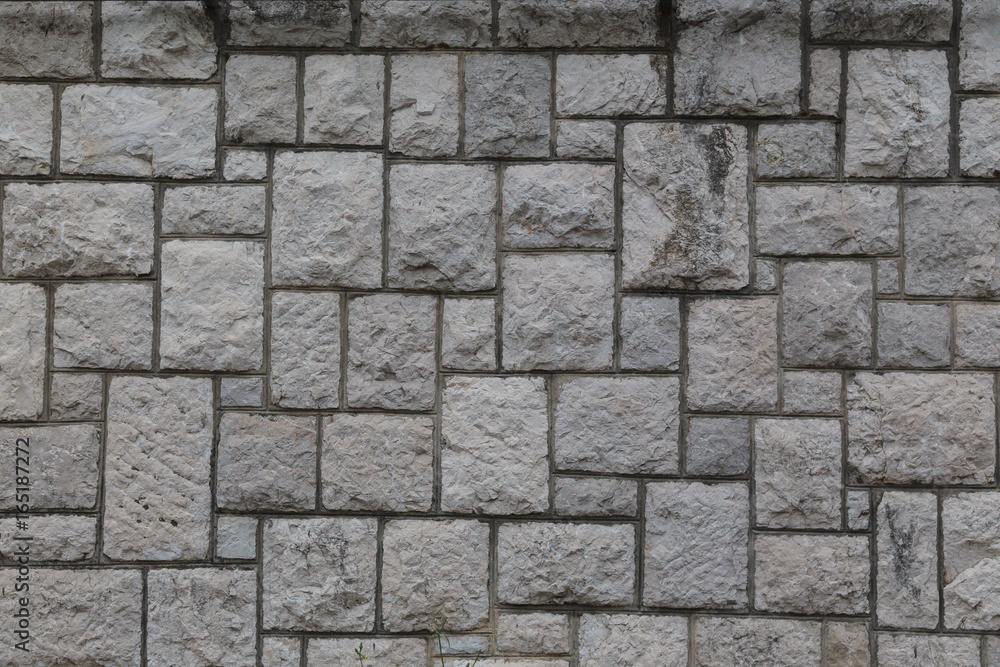 Pattern of the ancient style stone wall with cement. Pattern of the ancient style stone wall with cement.