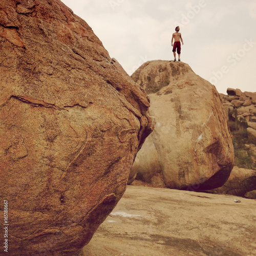 Hampi rocks photo